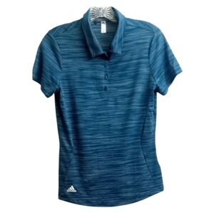 ∆ Adidas Blue Tron Digital Activewear Panel Shirt -Size: S